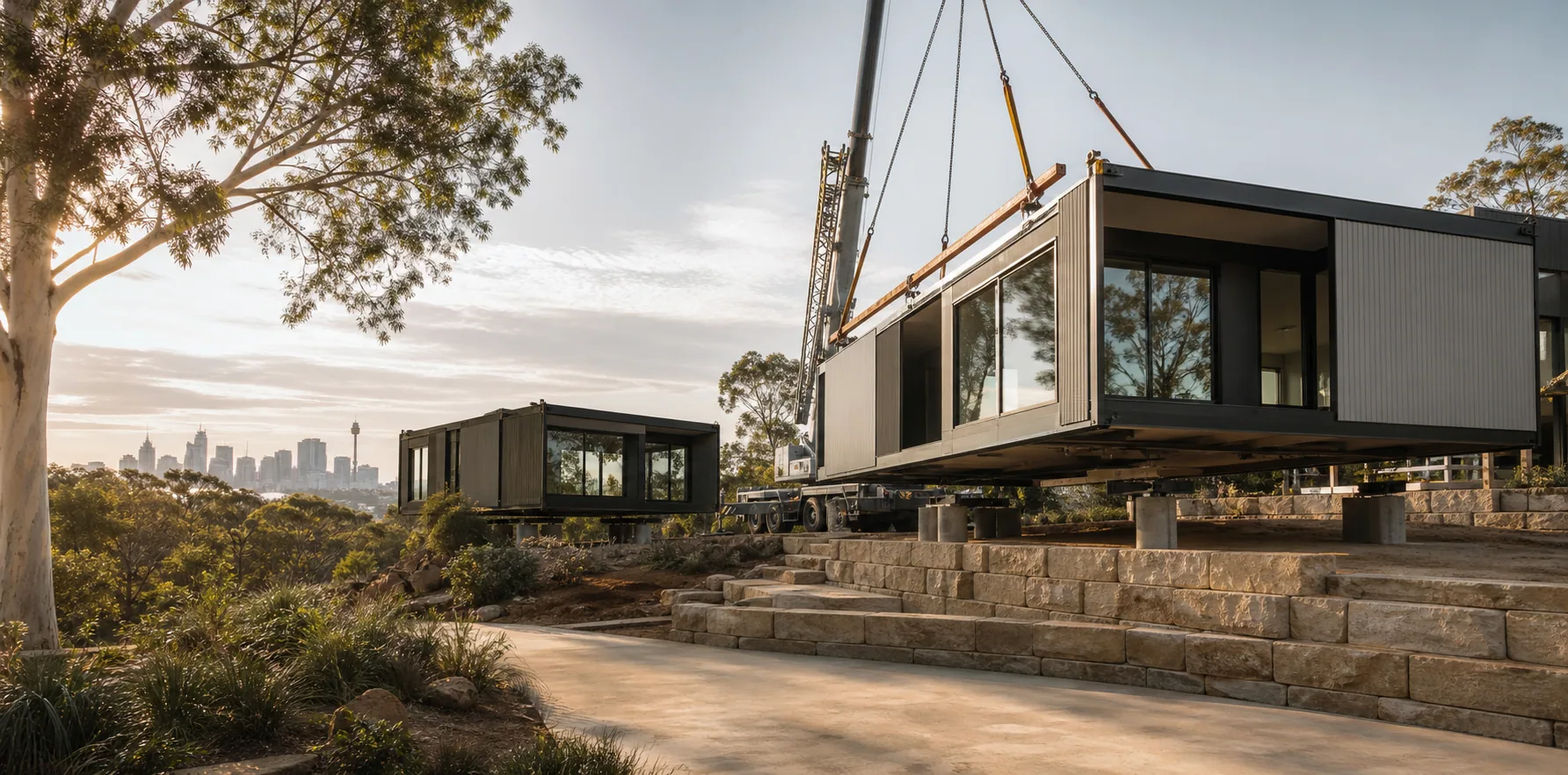 Modular solution on a Sydney site