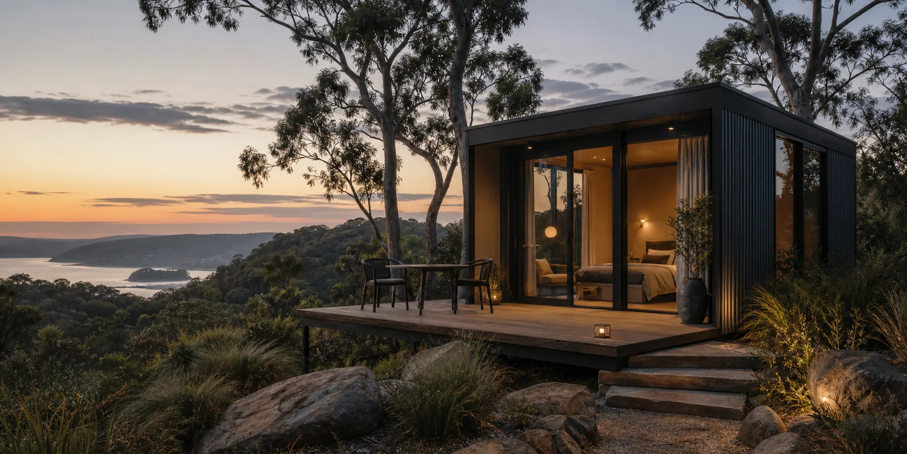 Tourism stay modular accommodation in NSW