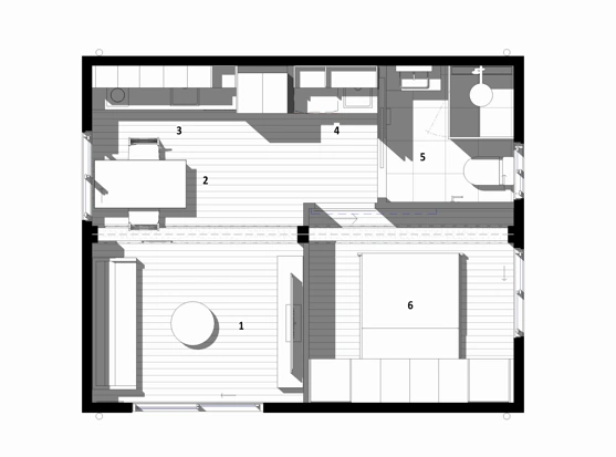 Haven modular home floor plan