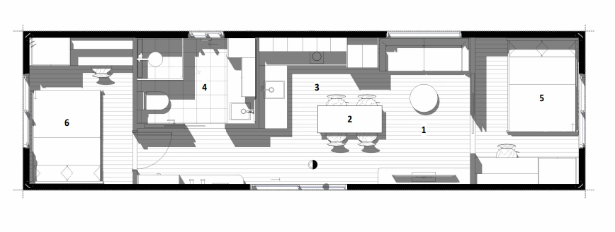 Willow modular home floor plan